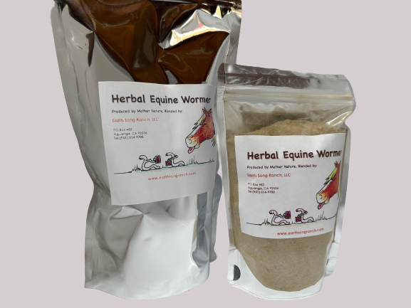 All Natural Herbal Alternative to Chemical Wormers All natural Herbal Wormer for Horses from Earth Song Ranch